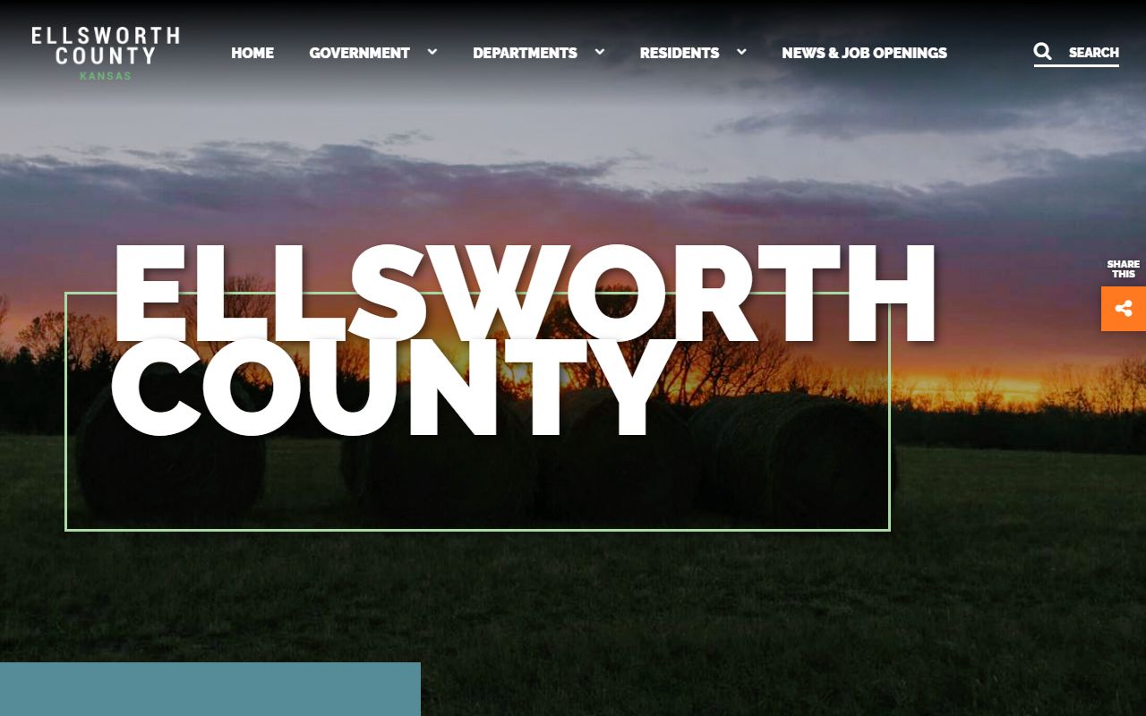 Ellsworth County court records official county homepage